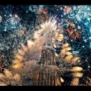 Full Leight Dubai New Year&#39;s Eve 2014 Guiness World Records Fireworks HD 1080p 3D - YouTube